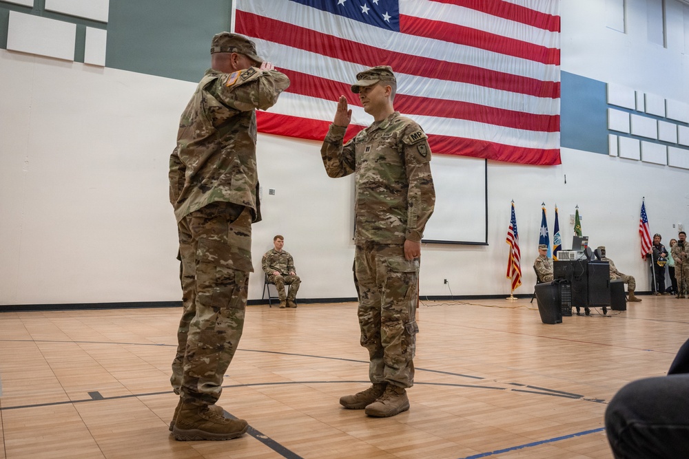 34th Military Police Company deployment ceremony