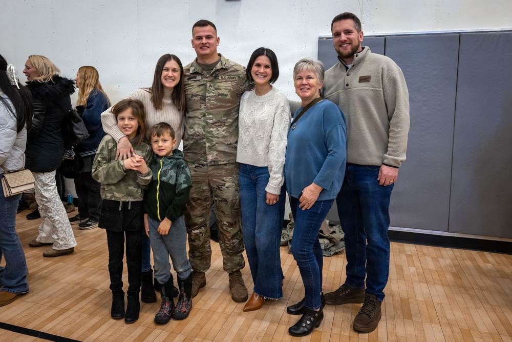 34th Military Police Company deployment ceremony