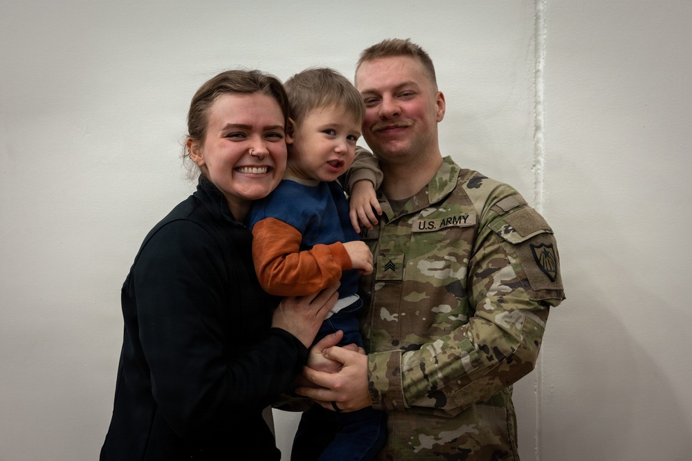 34th Military Police Company deployment ceremony