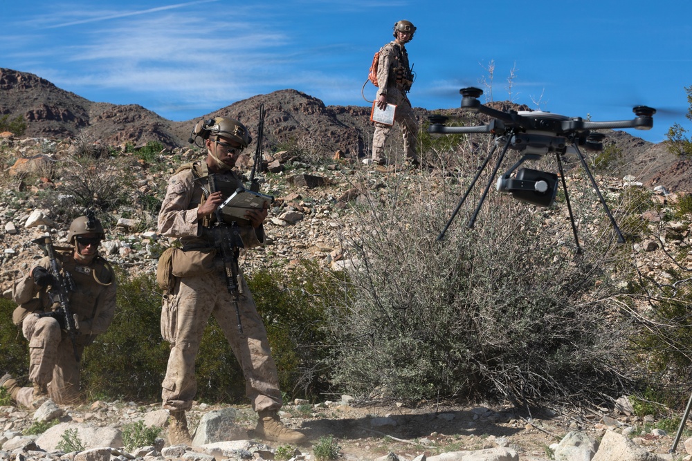U.S. Marines with 3rd Bn, 7th Marines conduct platoon assault during SLTE