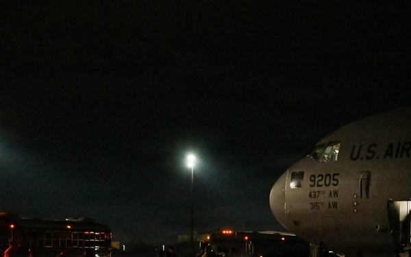 Joint Base Charleston Palmetto Reach participants return