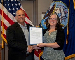 Brown named NAVAIR Supervisor of the Year for Point Mugu