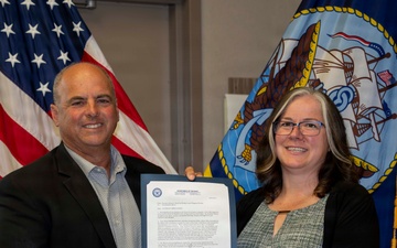 Brown named NAVAIR Supervisor of the Year for Point Mugu