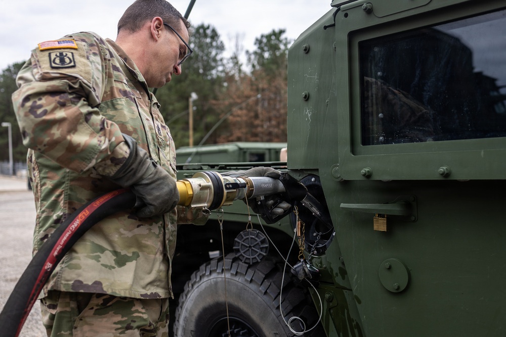 678th Air Defense Artillery Brigade responds to Winter Storm Fern