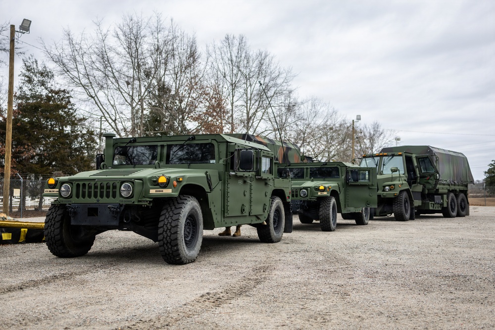 678th Air Defense Artillery Brigade responds to Winter Storm Fern
