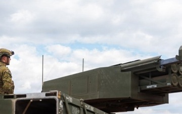 Guided Multiple Launch Rocket System onto a HIMARS