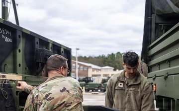678th Air Defense Artillery Brigade responds to Winter Storm Fern