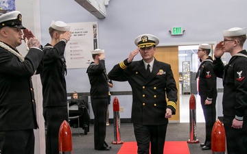USS Gabrielle Giffords (LCS 10) Conducts Change of Command