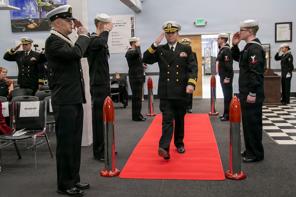 USS Gabrielle Giffords (LCS 10) Conducts Change of Command