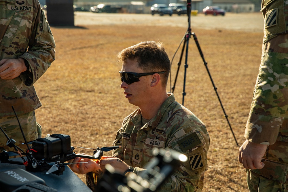 Spartan Brigade drones take flight