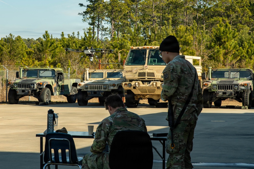 Spartan Brigade drones take flight
