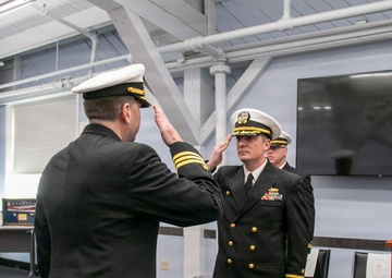 USS Gabrielle Giffords (LCS 10) Conducts Change of Command