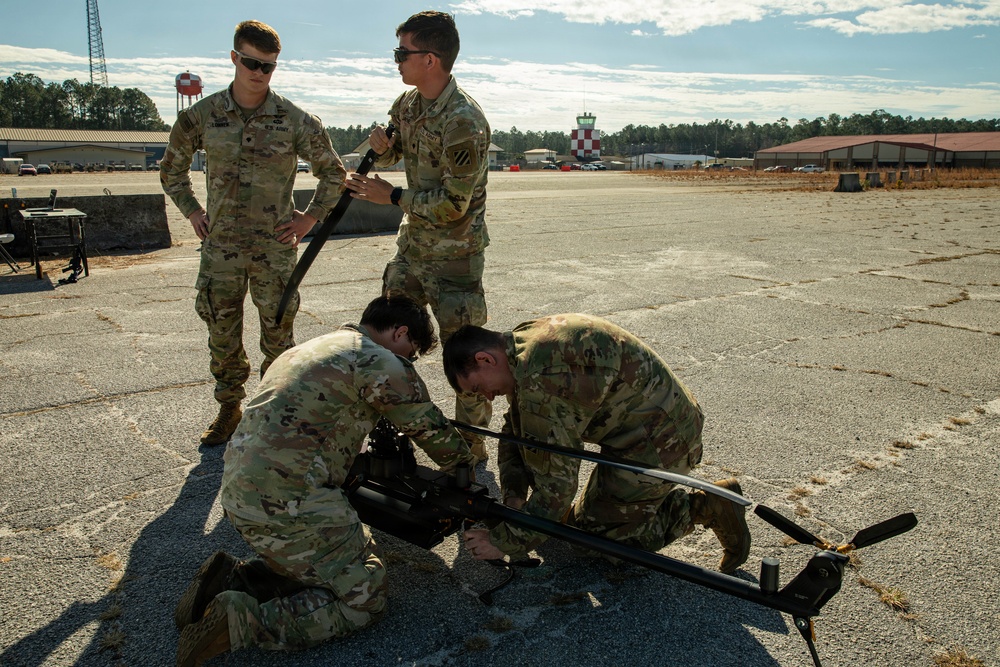 Spartan Brigade drones take flight