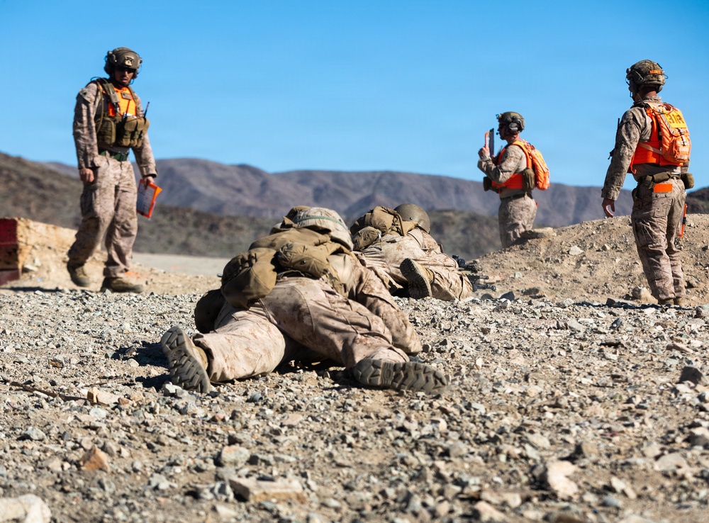 3rd Bn, 7th Marines execute live-fire attack at Range 410A during SLTE