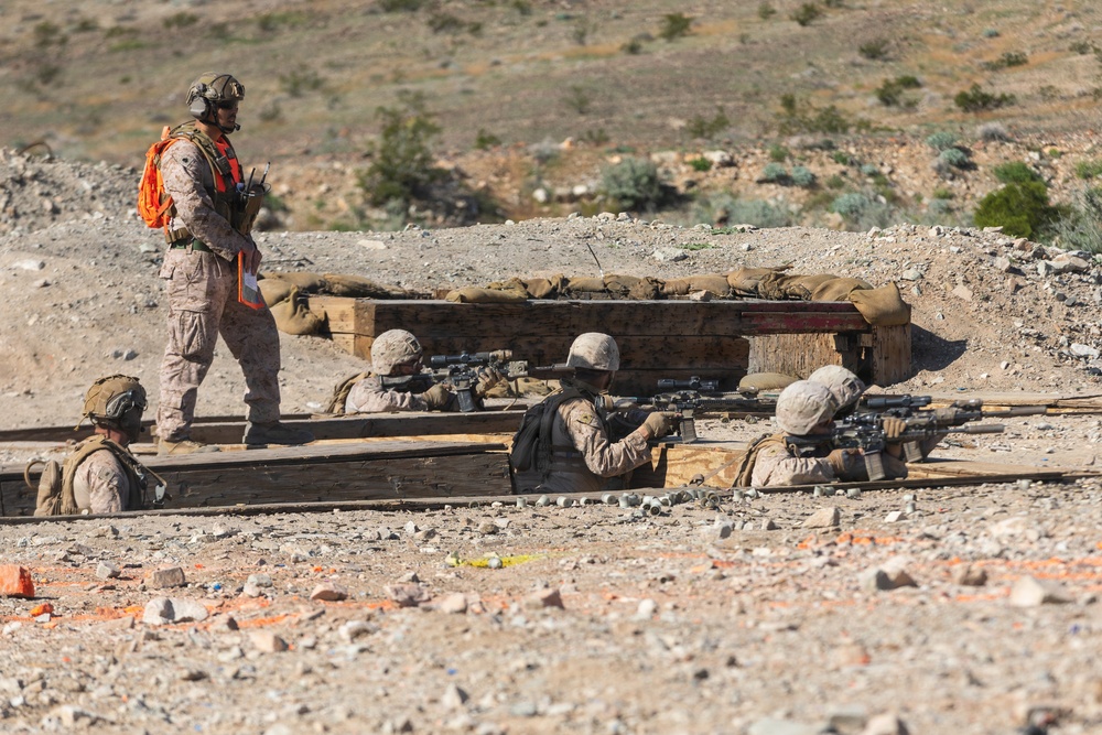 3rd Bn, 7th Marines execute live-fire attack at Range 410A during SLTE