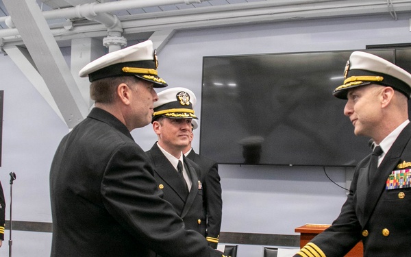 USS Gabrielle Giffords (LCS 10) Conducts Change of Command