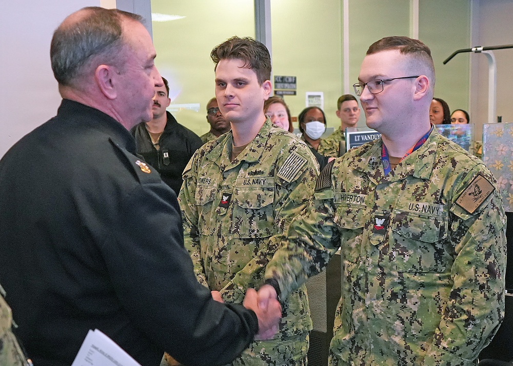 MCPON John Perryman Visits U.S. Fleet Cyber Command / Navy Space Command / U.S. TENTH Fleet