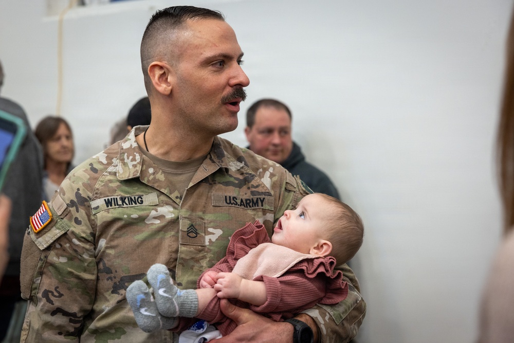 34th Military Police Company deployment ceremony