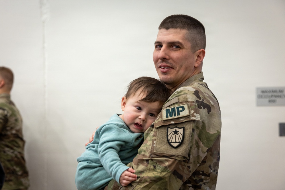 34th Military Police Company deployment ceremony