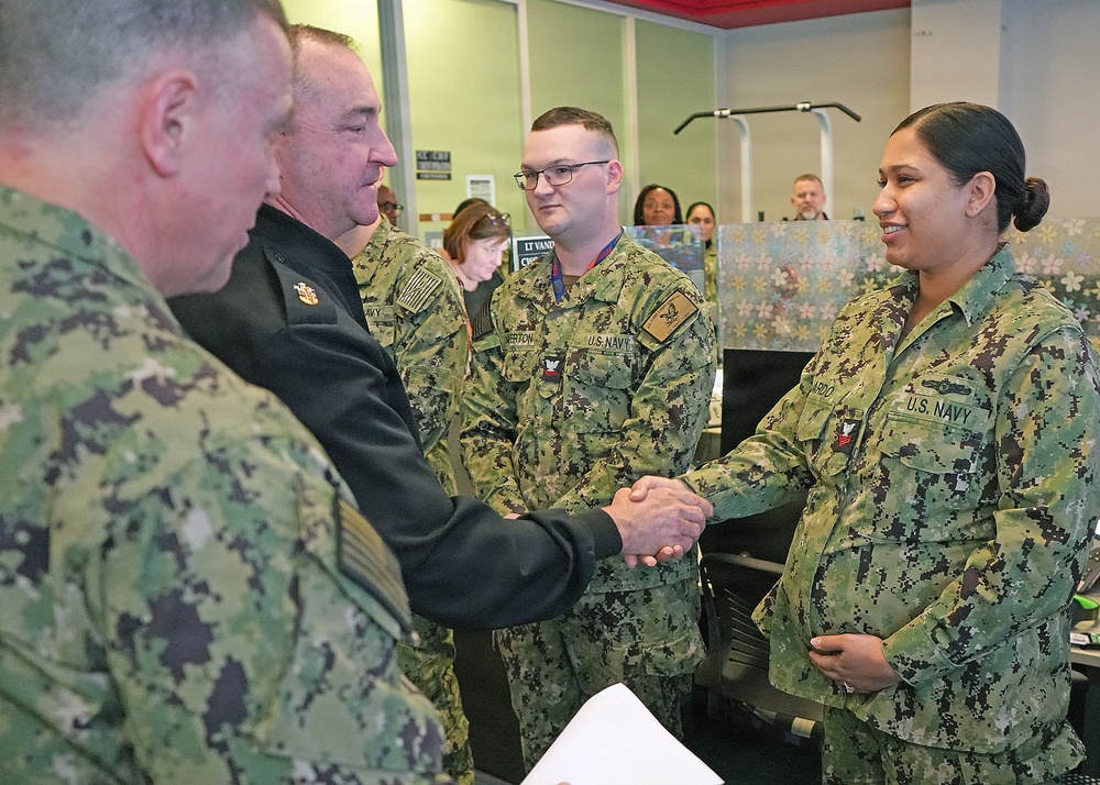 MCPON John Perryman Visits U.S. Fleet Cyber Command / Navy Space Command / U.S. TENTH Fleet
