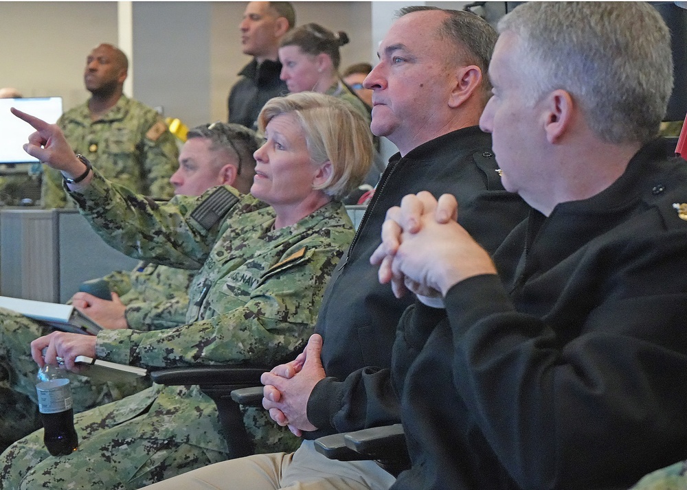 MCPON John Perryman Visits U.S. Fleet Cyber Command / Navy Space Command / U.S. TENTH Fleet