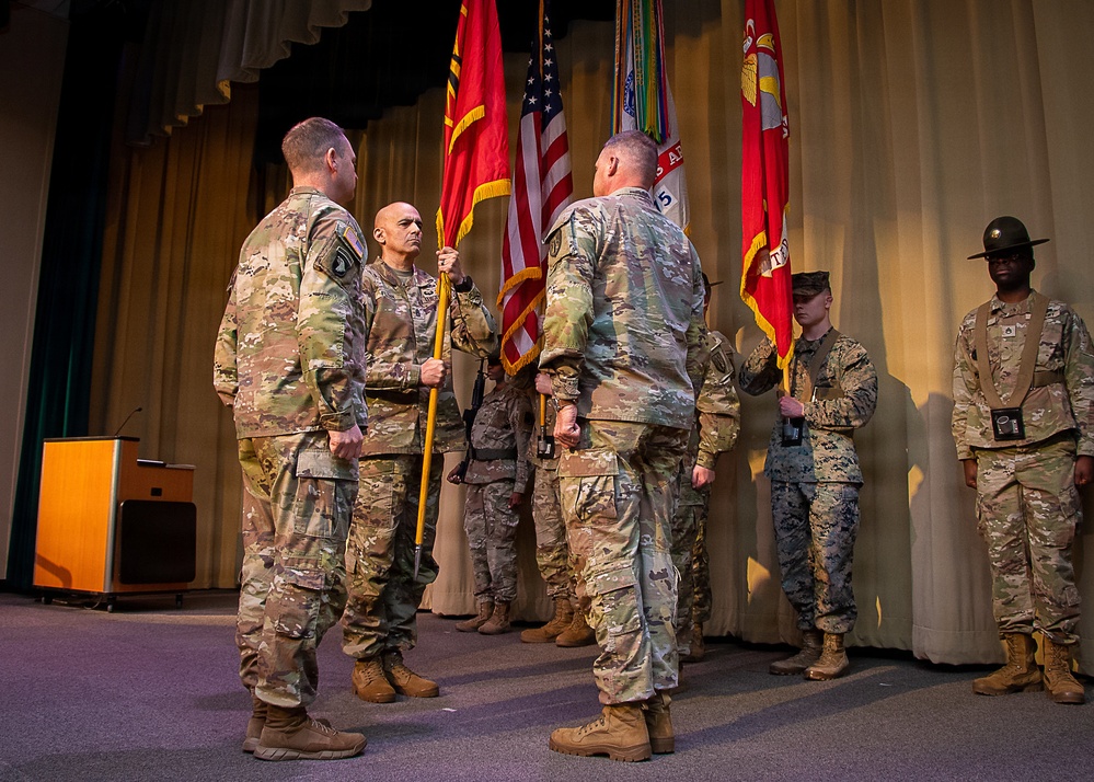 Fires Center of Excellence Welcomes Flynn, Bids Farewell to Sartain During Change of Responsibility