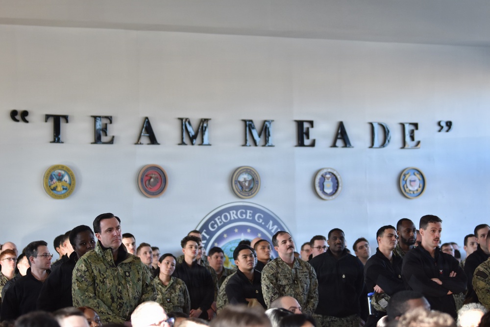 MCPON John Perryman Visits Sailors at Fort George G. Meade, Maryland