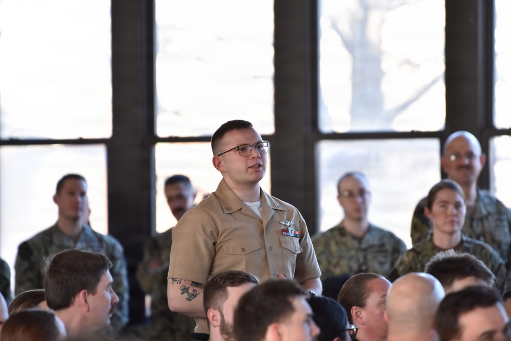 MCPON John Perryman Visits Sailors at Fort George G. Meade, Maryland