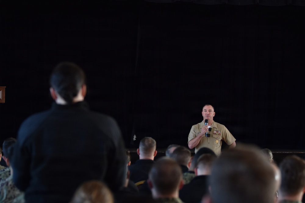 MCPON John Perryman Visits Sailors at Fort George G. Meade, Maryland