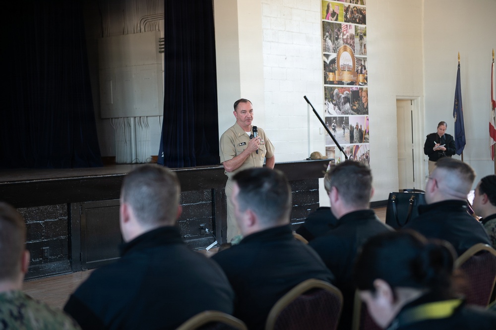 MCPON John Perryman Visits Sailors at Fort George G. Meade, Maryland