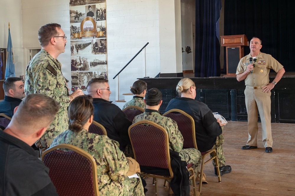 MCPON John Perryman Visits Sailors at Fort George G. Meade, Maryland