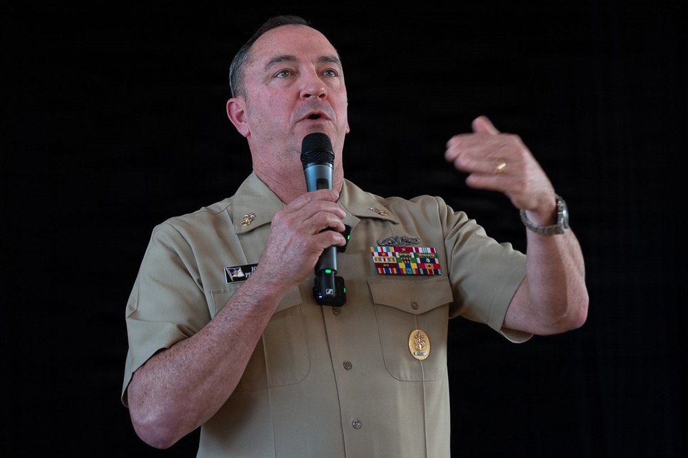 MCPON John Perryman Visits Sailors at Fort George G. Meade, Maryland