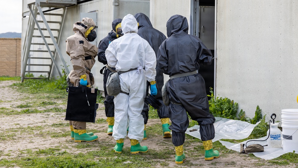 CBRN and EOD Marines Strengthen Hazard Response Capabilities