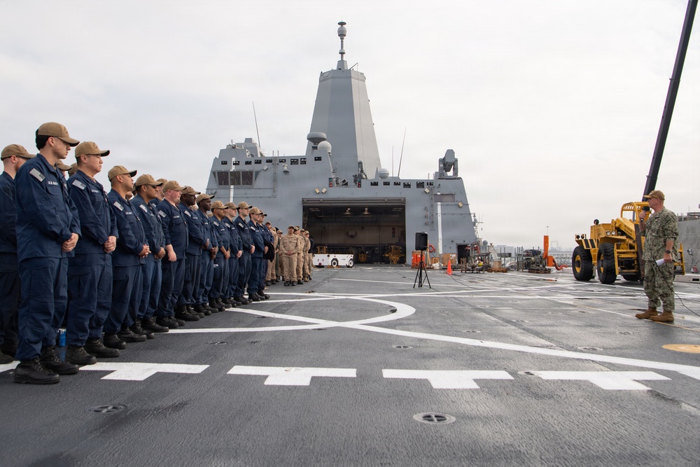 SWOBOSS Visits USS Anchorage