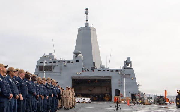 SWOBOSS Visits USS Anchorage