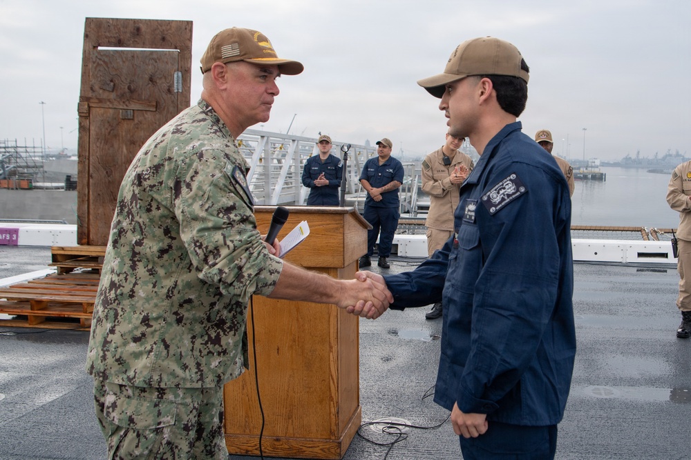 SWOBOSS Visits USS Anchorage
