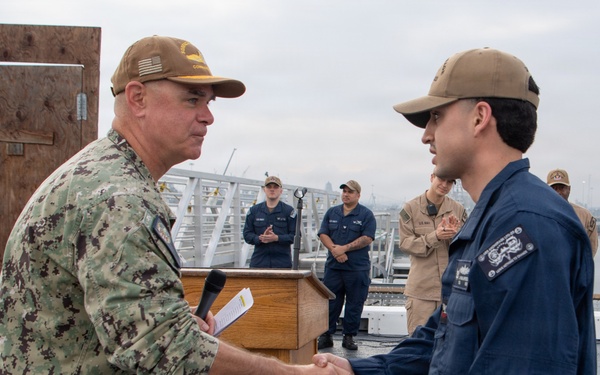 SWOBOSS Visits USS Anchorage