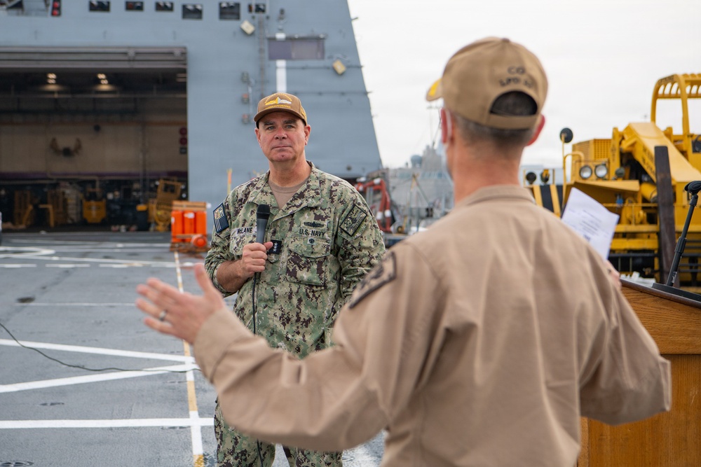 SWOBOSS Visits USS Anchorage