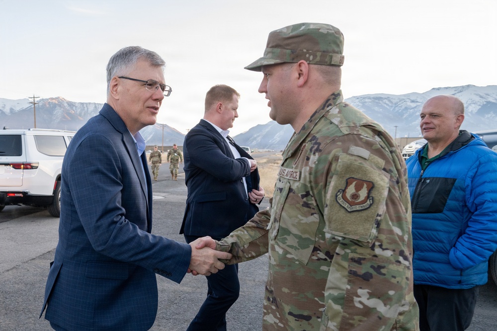 SECAF visits Hill AFB