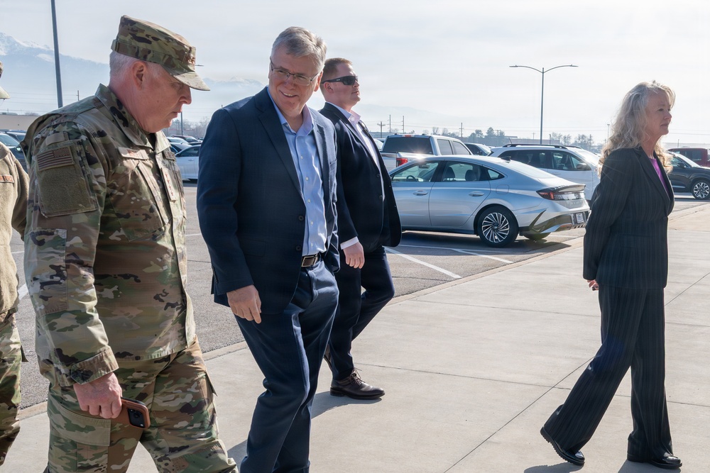 SECAF visits Hill AFB