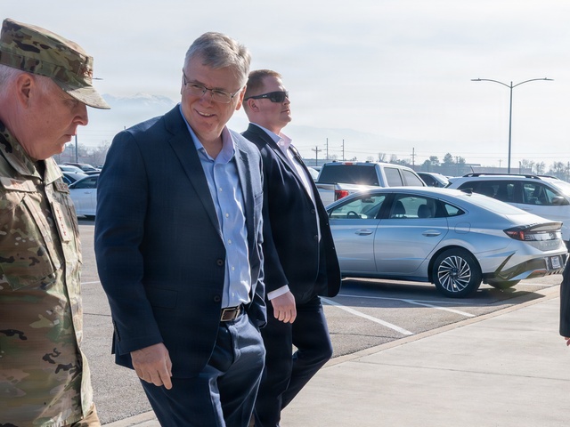 SECAF visits Hill AFB