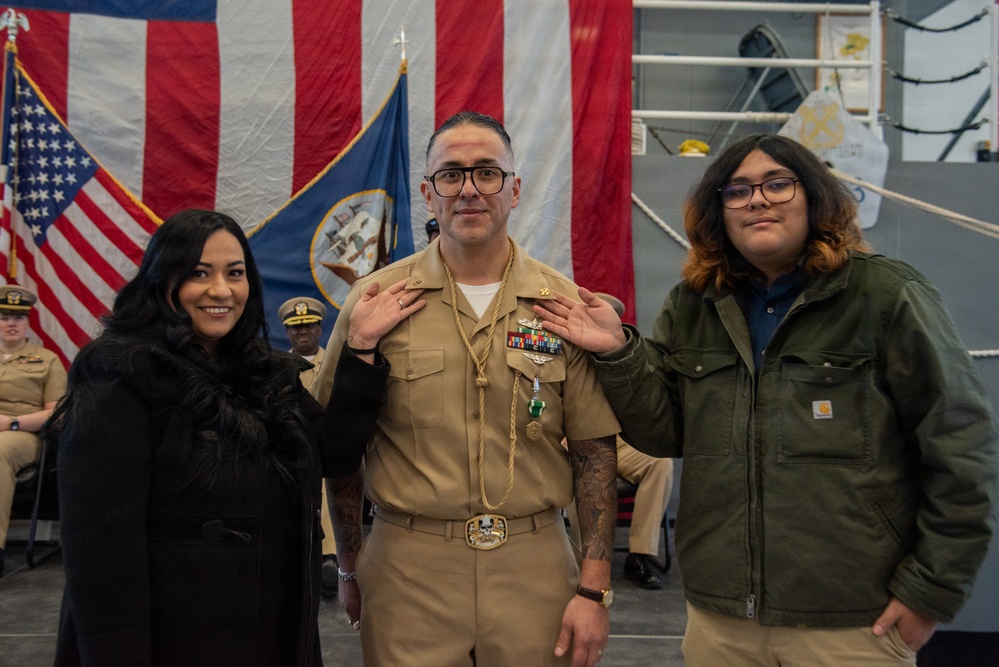 BMC Rogelio Magana Commissioning Ceremony to Chief Warrant Officer 2