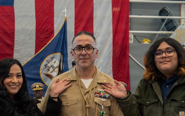 BMC Rogelio Magana Commissioning Ceremony to Chief Warrant Officer 2