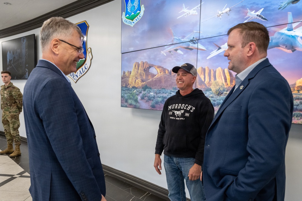 SECAF visits Hill AFB