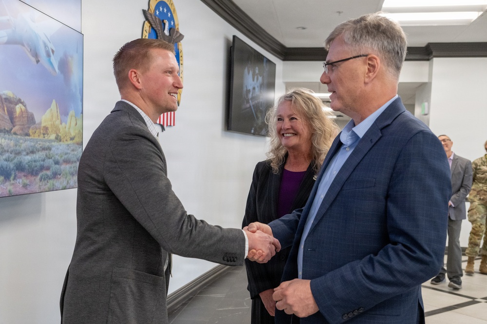 SECAF visits Hill AFB