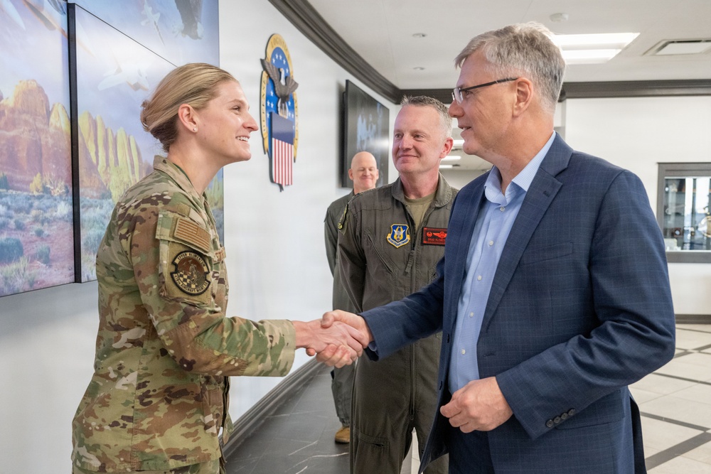 SECAF visits Hill AFB