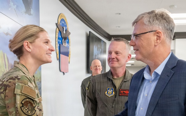 SECAF visits Hill AFB