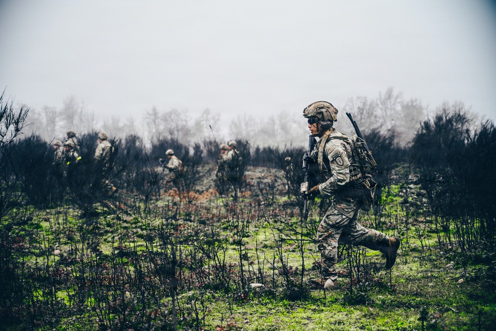 5th SFAB conducts team live fire training