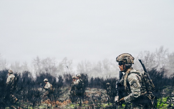 5th SFAB conducts team live fire training