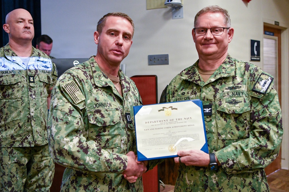 Navy Medicine Readiness and Training Command Pensacola held an Award Ceremony on January 16, 2026